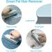 SuRbelle 2-Sided Deshedding & Dematting Rake Brush for Dogs/Cats - Professional Dematting Comb for Mats, Tangled & Thinning Hair Removal - No Scratch Design with Free Hair Remover - Buy Online on GoSupps.com