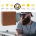 Shampoo Bar with All Natural Oils Earthy Woody Scent 4.2oz 120g by Pro Edward Fuzz worthy (2PC) 1 count (Pack of 1) - Buy Online on GoSupps.com