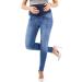 Milano Maternity Jeans - Ultra Stretch Buttery Soft Denim, High Waisted Over The Bump Band, Comfortable Slim Fit for Pregnant Women - Size 16 Light Deluxe - Buy Online on GoSupps.com