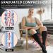 Ailaka Compression Stockings with Zipper for Men & Women - 20-30 mmHg Medical Class 2 Support Socks for Varicose Veins Edema Recovery Pregnancy - Large Black (1 Pair) - Buy Online on GoSupps.com