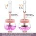 Fesmey Electric Makeup Brush Cleaner Spinner with 8 Size Collars - Fast & Automatic Makeup Brush Cleaning Machine (White) - Buy Online on GoSupps.com