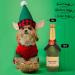 Chipet Studio Champagne Shape Dog Squeaky Chew Toy - Interactive Toy for Small, Medium, and Large Dogs - Perfect Birthday Gift and Festival Reward - Buy Online on GoSupps.com