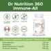 Immunity Support Supplement - Strengthens Body's Natural Immune System - Maintains Defense Against Inflamation Flu and Infection - Increases Energy Levels and Mood - Dr Nutrition 360 - Buy Online on GoSupps.com