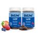 BeLive 5-HTP Gummies 2 Pack - 120 Ct I 5HTP Calming Gummies for Heightened Focus, Relaxation & Rest for Adults | Vegan - Mixed Berries Flavor