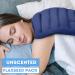 TruHealth Weighted Microwavable Heating Pad - FSA HSA Approved | Soft Plush Cover | Natural Unscented Flaxseed | Moist Heat/Cooling | Large Navy - Buy Online on GoSupps.com