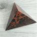 Red Obsidian Tetrahedron Pyramid Stone Stones Crystals Naturelle Cristal Pyramide Stone Crystal Reiki - Buy Online on GoSupps.com