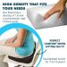 High Density Upholstery Foam Padding - 4x22x22 Custom Pillow/Cushion Replacement for Chair, Couch - Craft Supplies - Buy Online on GoSupps.com