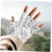 FRCOLOR 8 Pairs Nail Gloves Fingerless Anti Uv Glove Uv Lamp Glove for Gel Nails Uv Protection Gloves for Manicures Gel Manicure Uv Gloves Anti-uv Polyester - Buy Online on GoSupps.com