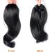 Ponytail Extension Straight Drawstring Ponytail Extension for Women Tail Warping Pony tail Hair Extainson Natural Black Brazilian Human Hair Ponytail Hair Pieces Ponytail Hairpiece for Women (Size : 14inch 100g - Buy Online on GoSupps.com
