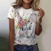 Women's Kawaii Happy Easter Bunny Shirt - X-Large White - Buy Online on GoSupps.com