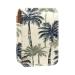Travel Lipstick Organizer Case Lipstick Case Portable Makeup Bag With Mirror Tropical Palm Trees Vintage M705j8auca