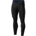 TSLA Men's Thermal Compression Underwear Wintergear Sports Leggings with Fleece Lining Heatlock Black & Charcoal S