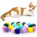 Molain Cat Toy Balls Set - 30 Pcs Soft 1-Inch Pom Pom Balls for Interactive Indoor Play with Kittens and Cats - Buy Online on GoSupps.com