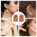 Dark Skin Tone Silicone Human Ear Model for Medical Training - Left & Right | Educational Practice Model - Buy Online on GoSupps.com