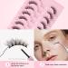 Parrarri Half Eyelashes - 10 Pairs Cat Eye 3D Reusable Fake Lashes | Premium Quality Artificial Eyelashes H-16 - Buy Online on GoSupps.com