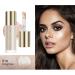 Shimmer Liquid Highlighter Stick - Natural Luminizing Makeup for Face & Body - Long Lasting & Smooth Formula - Buy Online on GoSupps.com
