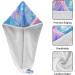 Dream Fish Hair Towel 2 Pack - Super Absorbent Quick Dry Hair Turbans with Button Twisty Wrap for Women & Girls - Perfect for International Shipping - Buy Online on GoSupps.com