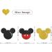 MonMon & Craft Mickey Cupcake Toppers/Girls Boys Children Mouse Birthday Cupcake Toppers/Baby Shower/Kids Birthday Party Decorations/Glitter - 24 Pcs - Buy Online on GoSupps.com