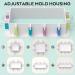 Nicpro Adjustable Silicone Mold Housing Kit with Binder Clips and Tape - Resin, Soap, Candle Molds - Buy Online on GoSupps.com
