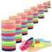 Hair Ties  No Damage Hair Accessories  Elastic for Women  Men  Girls  Soft Seamless  2 Inch in Diameter 100 Pcs Color Multicolor - 100 Pcs