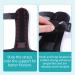 Buy Adjustable Finger Splint Brace for Trigger Finger Support - Right & Left Hand - Fits Index Middle Ring & Pinky - Black - Buy Online on GoSupps.com