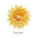 9 Pack Fake Silk Gerbera Chrysanthemum Daisy Flower Hair Clips - Tropical Beach Wedding Party Accessory for Women - Buy Online on GoSupps.com