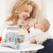 Bottle Sealing Discs Large Bottle Drying Rack with Cover & Removable Drain Tray Dustproof Baby Bottle Organizer Portable Baby Bottle Rack Dryer Grey - Buy Online on GoSupps.com