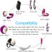 2 Pack Replacement Charger Cord for FOREO Luna Series Facial Cleanser Luna/Luna 2 / Luna Mini 2 / Luna go/Luna Luxe Fairywill/KIPOZI Sonic Electric Toothbrush Replacement USB Charger Cable - Buy Online on GoSupps.com