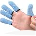 FOMIYES 6 Pair Finger Cots - Reusable Kitchen Cutting Finger Covers | Portable High Strength Polyethylene Thumb Sleeves for Multi-Use - Buy Online on GoSupps.com
