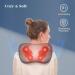 Shiatsu Neck Massage Pillows with Heat - 3D Rotating Massage Device for Ultimate Relaxation at Home or Office - Buy Online on GoSupps.com