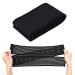 Yctze Black Highly Elastic Compression Support Bandage Brace for Calf and Thigh Ideal for Ankle Wrap and Medical Leg Wrap Support