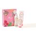 Fleurance Nature - Organic Delicate Rose Box - Micellar make-up remover water 200ml - Moisturizing face cream 50ml - Body milk 150ml - Certified Organic Cosmos Ecocert - Original women's gift box -21624