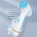 USB Rechargeable Multi-Function Facial Cleansing Brush - Silicone Face Brush with Sonic Technology - Buy Online on GoSupps.com