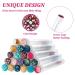 20 Pcs Disposable Mascara Wands Set - Eyelash Extensions & Eyebrow Brush - Diamond Spoolies with Empty Tubes - Makeup Tool in Mixed Colors - Buy Online on GoSupps.com