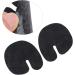 Buy Black Leather Flip Flops Forefoot Pad - Self Adhesive Comfort Toe Separator for Sandals & Slippers - Prevent Abrasion & Enhance Foot Support - Buy Online on GoSupps.com