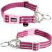 Petiry Half Chain Choke Collar | Reflective Nylon | Safety Buckle | Anti-pull | Large Dogs Neck 44-56cm | Hotpink Large - Buy Online on GoSupps.com