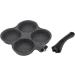 Yalych Egg Pan 4-Hole Egg Burger Pan Non-Stick Frying Pot Breakfast Maker Omelet Pan Kitchen Utensil For Breakfast Swedish Pancake Frying pan - Buy Online on GoSupps.com