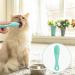 Cat Chin Brush - Grooming Chin Scrubber Soft Chin Brush | Non-Slip Cleaning Brush Finger Multifunctional Pet Supplies for Cats Green - Buy Online on GoSupps.com