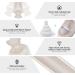 Long Hot Water Bottle with Soft Cover - 2L Thermal Pillow for Babies & Adults 73cm | Includes Funnel & Plush Neck/Shoulder Support - Buy Online on GoSupps.com