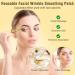 Reusable Silicone Wrinkle Patches Kit - Face & Forehead Wrinkle Treatment with Massage Stick | Overnight Patches for Under Eyes & Facial Care - Buy Online on GoSupps.com