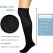 Athlemo Men's Bamboo Diabetic Over Knee Socks - 4 Pack, Black/White, Size 10-13 - Buy Online on GoSupps.com
