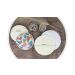 Stielu 12 Washable Bamboo Breastfeeding Inserts - Reusable & Eco-Friendly | Black & White | Perfect for Breastfeeding Pillows - Buy Online on GoSupps.com