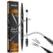 Trailott Trailott Liquid Eyebrow Pen Hellokiss Liquid Eyebrow Pen Bulletboard Waterproof Eyebrow Pen Trailott Eyebrow Pen Bulletinboard Brow Pen Black