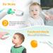 Infrared Digital Ear and Forehead Thermometer by KKmier | Non Contact Medical Temperature Thermometer with High Temperature Alarm | CE Certified - Buy Online on GoSupps.com