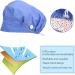 SATINIOR 6-Piece Elastic Bouffant Turban Hats with Buttons and Sweatband - Unisex Working Caps for Hair Covering - Buy Online on GoSupps.com