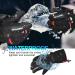 Cevapro -40 Winter Gloves | Waterproof Ski Gloves | 3M Insulated Snowboard Gloves | Black, Large - Buy Online on GoSupps.com
