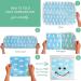Baby Changing Mats (UK Company) Portable Nappy Diaper Changing Pad Waterproof Foldable Baby Travel Essentials - Buy Online on GoSupps.com