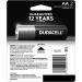 Duracell Coppertop AA Batteries - Long-lasting Alkaline Power Boost 2 Count Pack for Household & Office Use - Buy Online on GoSupps.com