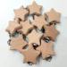 Wooden Beech Star Pacifier Clips - Natural Wood Animal Charm for DIY Beading Chains - Buy Online on GoSupps.com