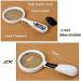 Professional with LED Lights 2X Handheld Magnifier Super High Clarity Lightweight Full of Stars - Buy Online on GoSupps.com